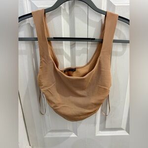 Zara - Beige Crop Top